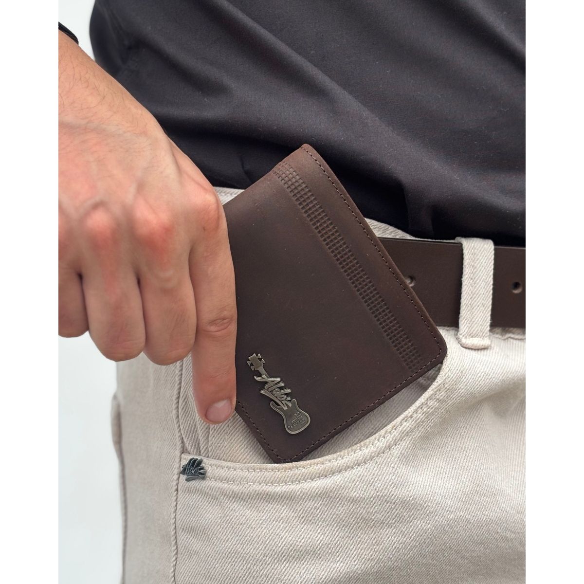 ALDO'S SINCE 1986 - BILLETERA  CON RELIEVE EN CUERO ALDOS