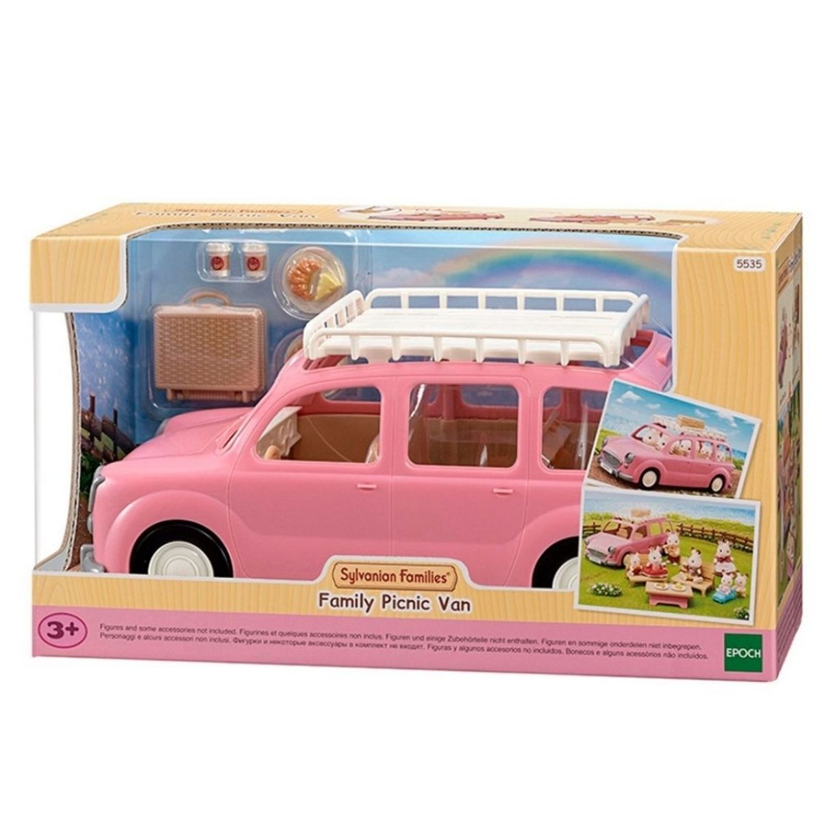 SYLVANIAN FAMILIES - Juguete Sylvanian Ternurines Van de Pinic 20 cm