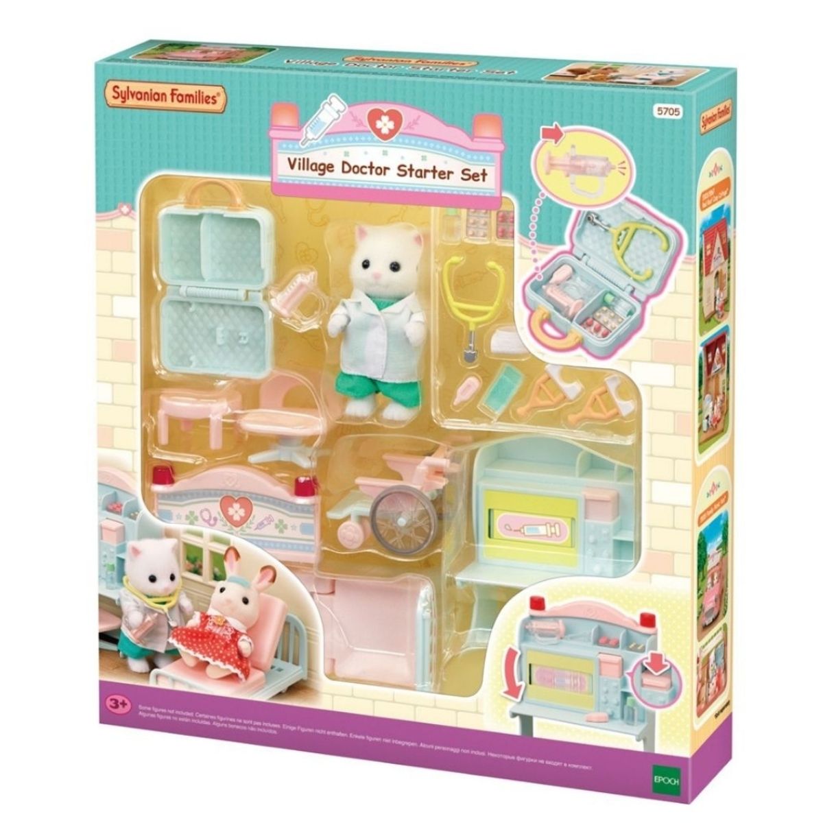 SYLVANIAN FAMILIES - Juguete Sylvanian Ternurines Set Doctora de la Aldea