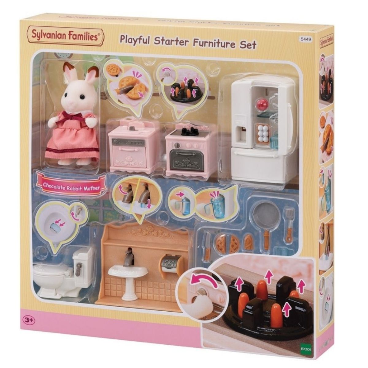 SYLVANIAN FAMILIES - Juguete Sylvanian Ternurines Set de Accesorios para Casa