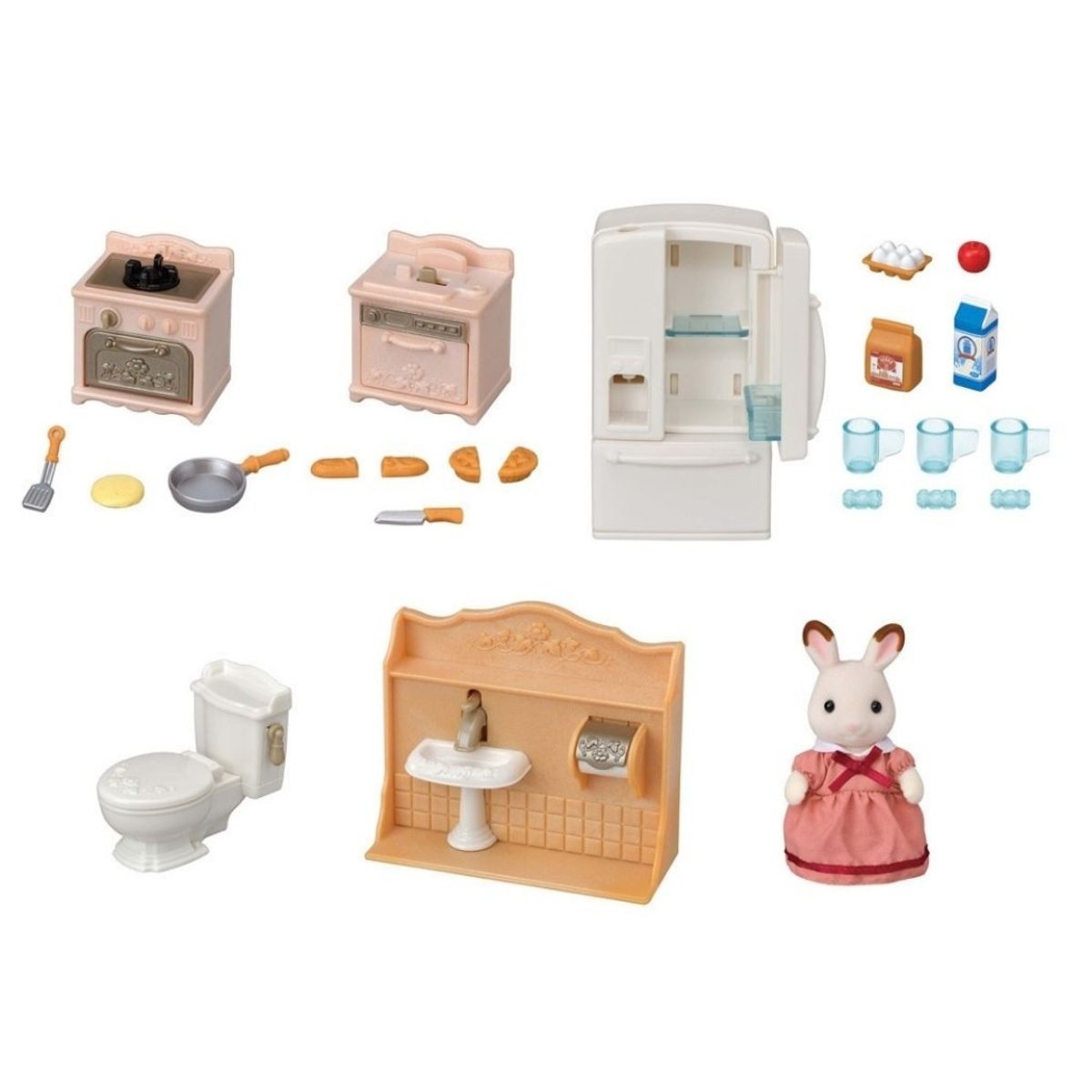 SYLVANIAN FAMILIES - Juguete Sylvanian Ternurines Set de Accesorios para Casa