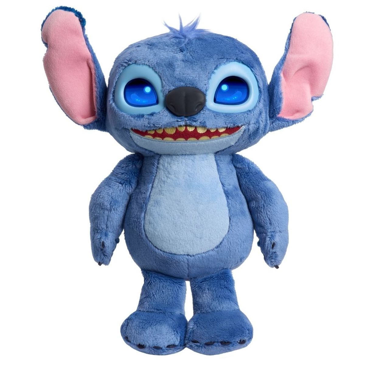 LILO & STITCH - Peluche Interactivo Juguete Stitch La Pelicula con sonidos y luces 30 cm