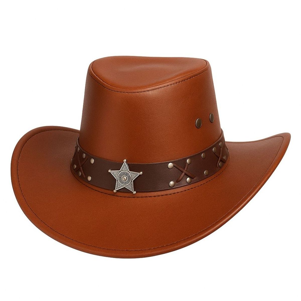 KAST PE - Sombrero Vaquero Yellowstone de Rodeo unisex Camel