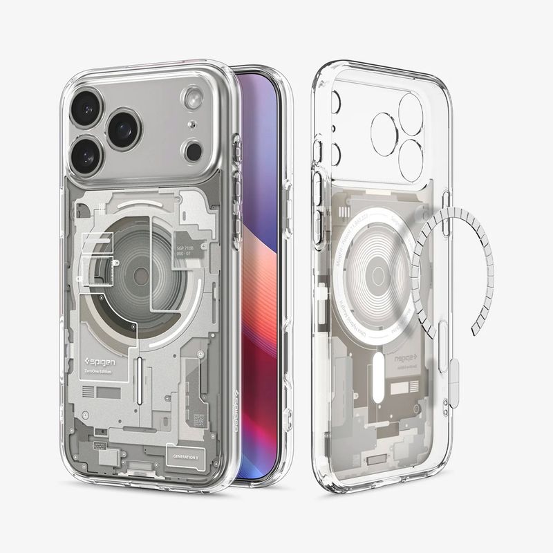 SPIGEN - Case iPhone 17 Pro Max Spigen Ultra Hybrid Zero One MagSafe Blanco