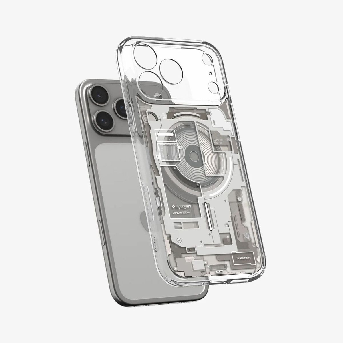 SPIGEN - Case iPhone 17 Pro Max Spigen Ultra Hybrid Zero One MagSafe Blanco