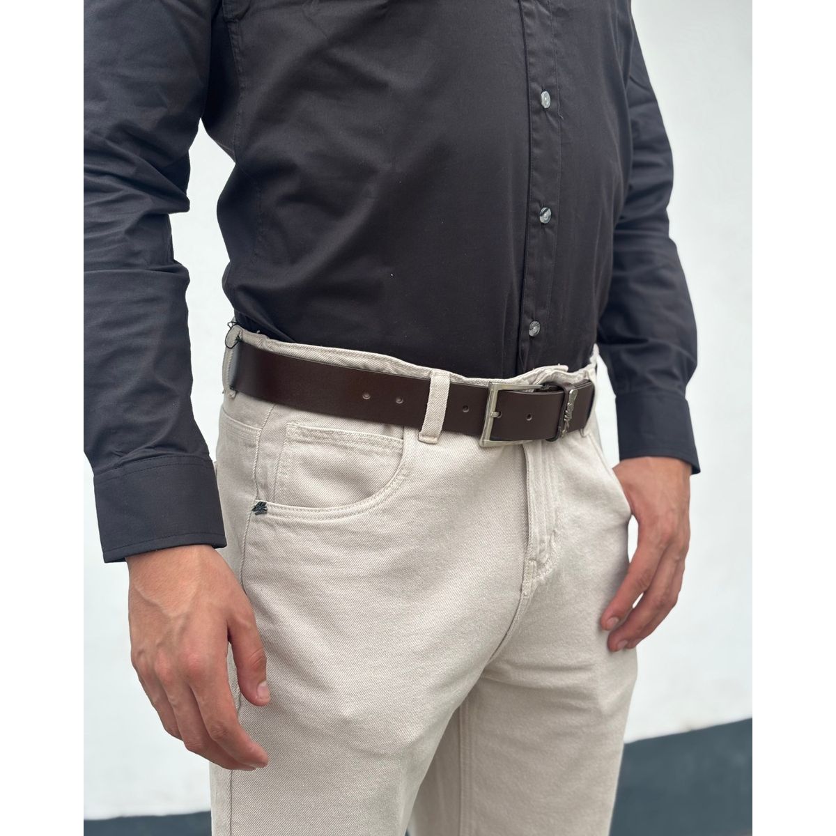 ALDO'S SINCE 1986 - CORREA EN CUERO ALDOS