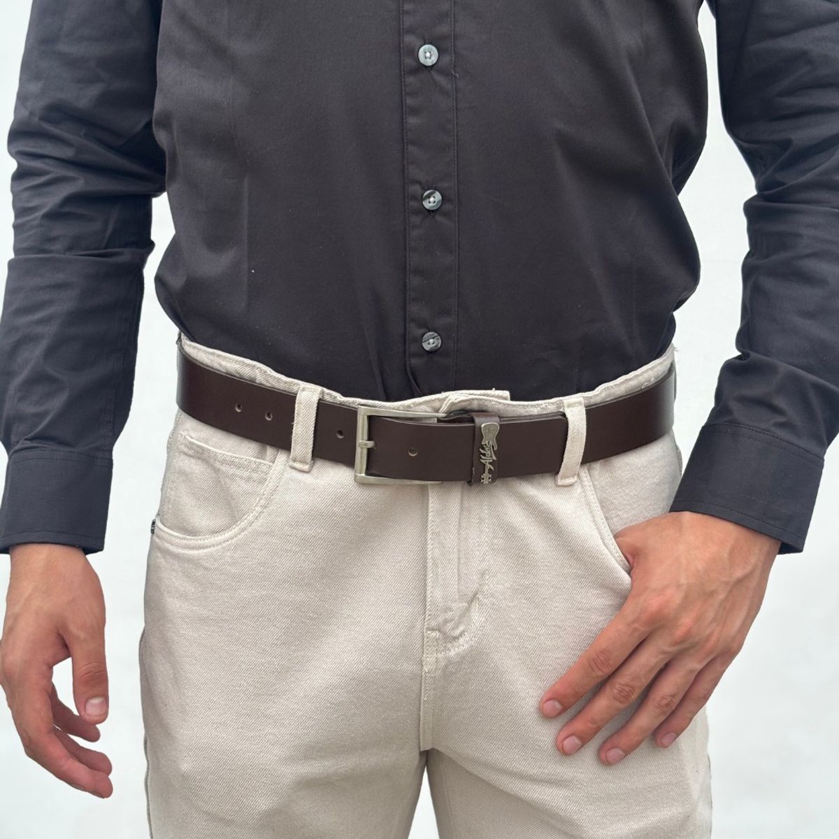 ALDO'S SINCE 1986 - CORREA EN CUERO ALDOS