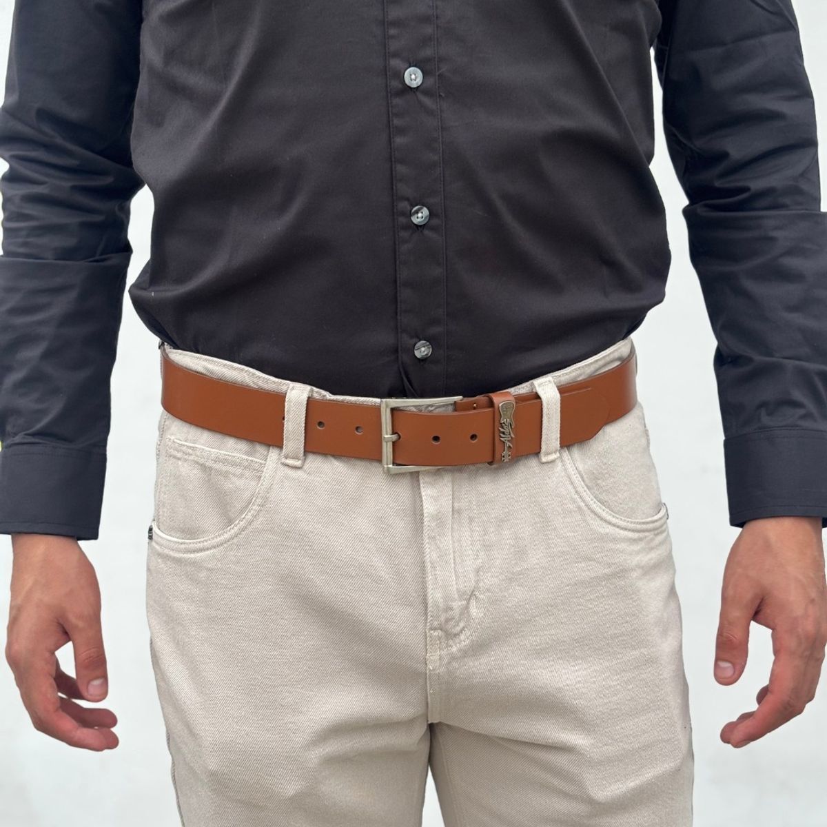 ALDO'S SINCE 1986 - CORREA EN CUERO ALDOS