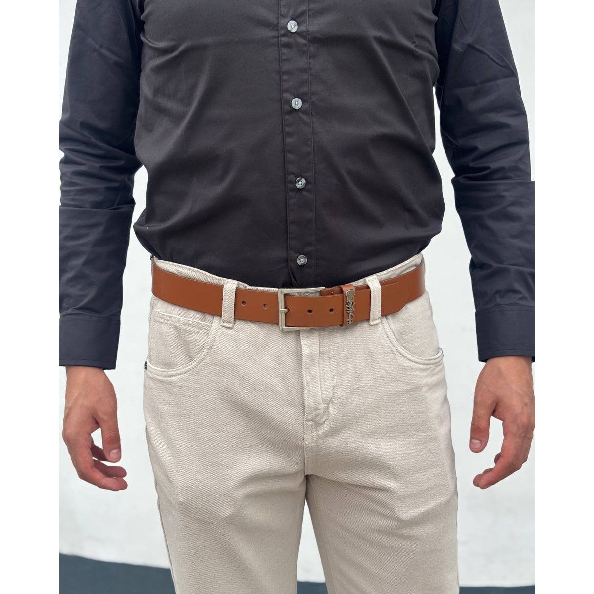 ALDO'S SINCE 1986 - CORREA EN CUERO ALDOS