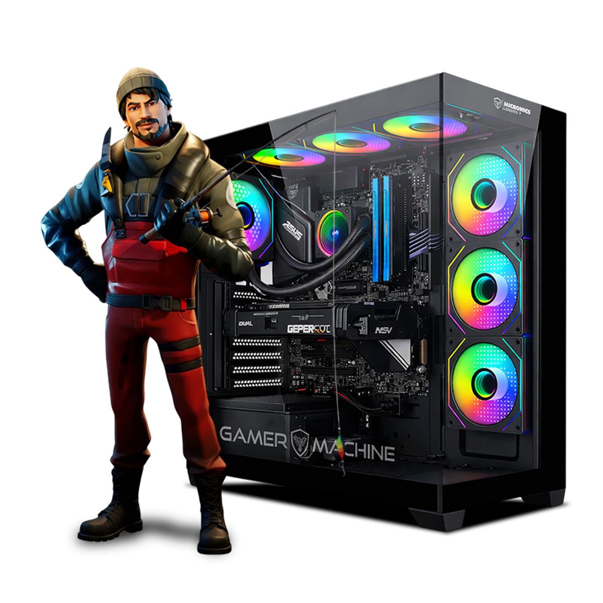 INTEL - CPU Gamer Intel Core I9 12900KF 32gb ddr4 1TB RTX5070TI 16GB Mipclista HERO