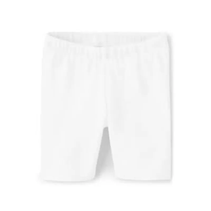 LE PETIT COMPANY - Biker Short Leggings Niña Algodón Blanco