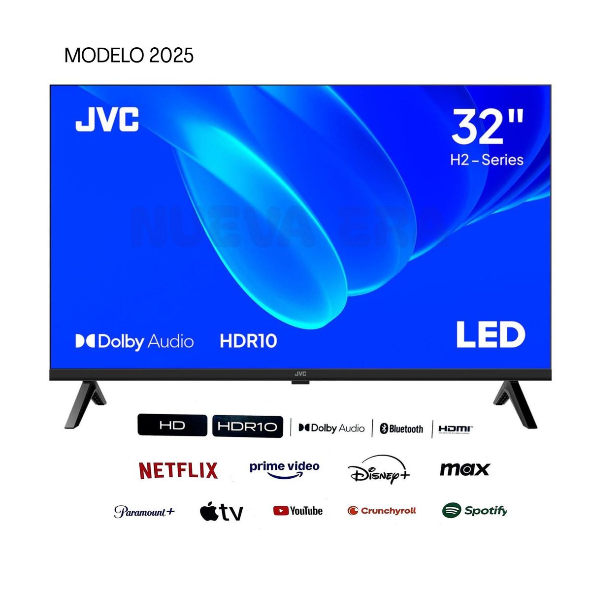 GENERICO - TELEVISOR JVC 32" HD GOOGLE TV  LT-32KM158  2025
