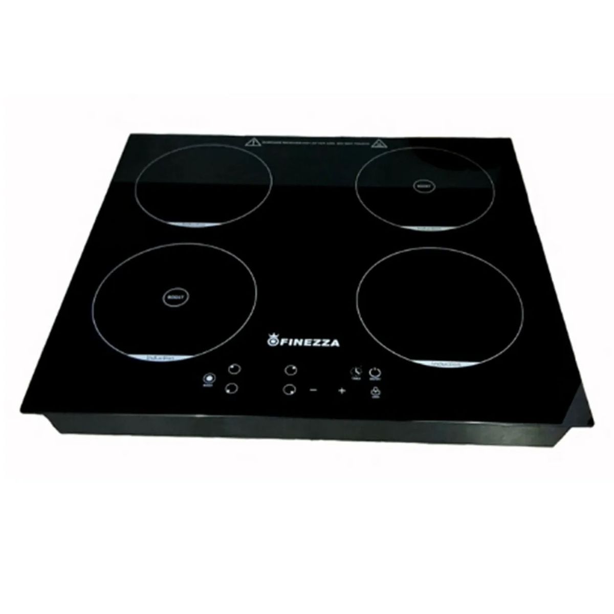 FINEZZA - Cocina de inducción FINEZZA FZ-318IN4 de 4 hornillas – Negro
