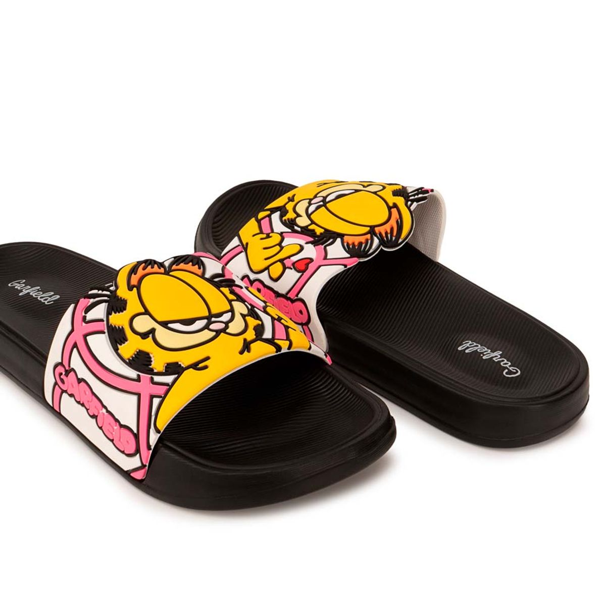 GARFIELD - Sandalia Slide Casual 2GY-035 Negro Garfield