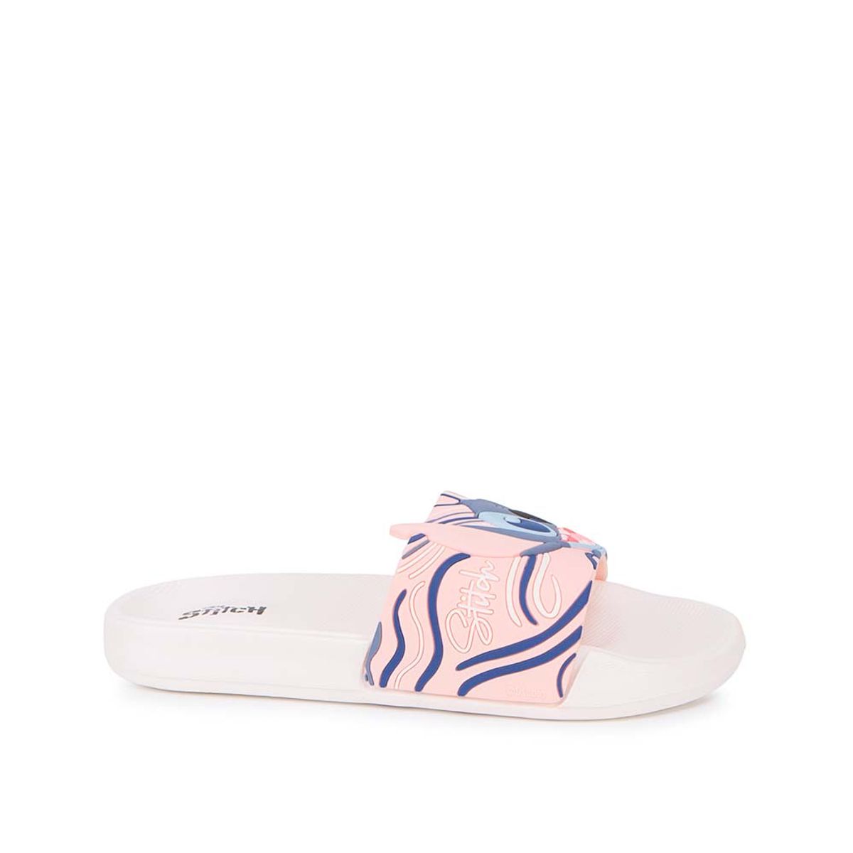LILO & STITCH - Sandalia Slide Casual 2TY-055 Blanco Stitch