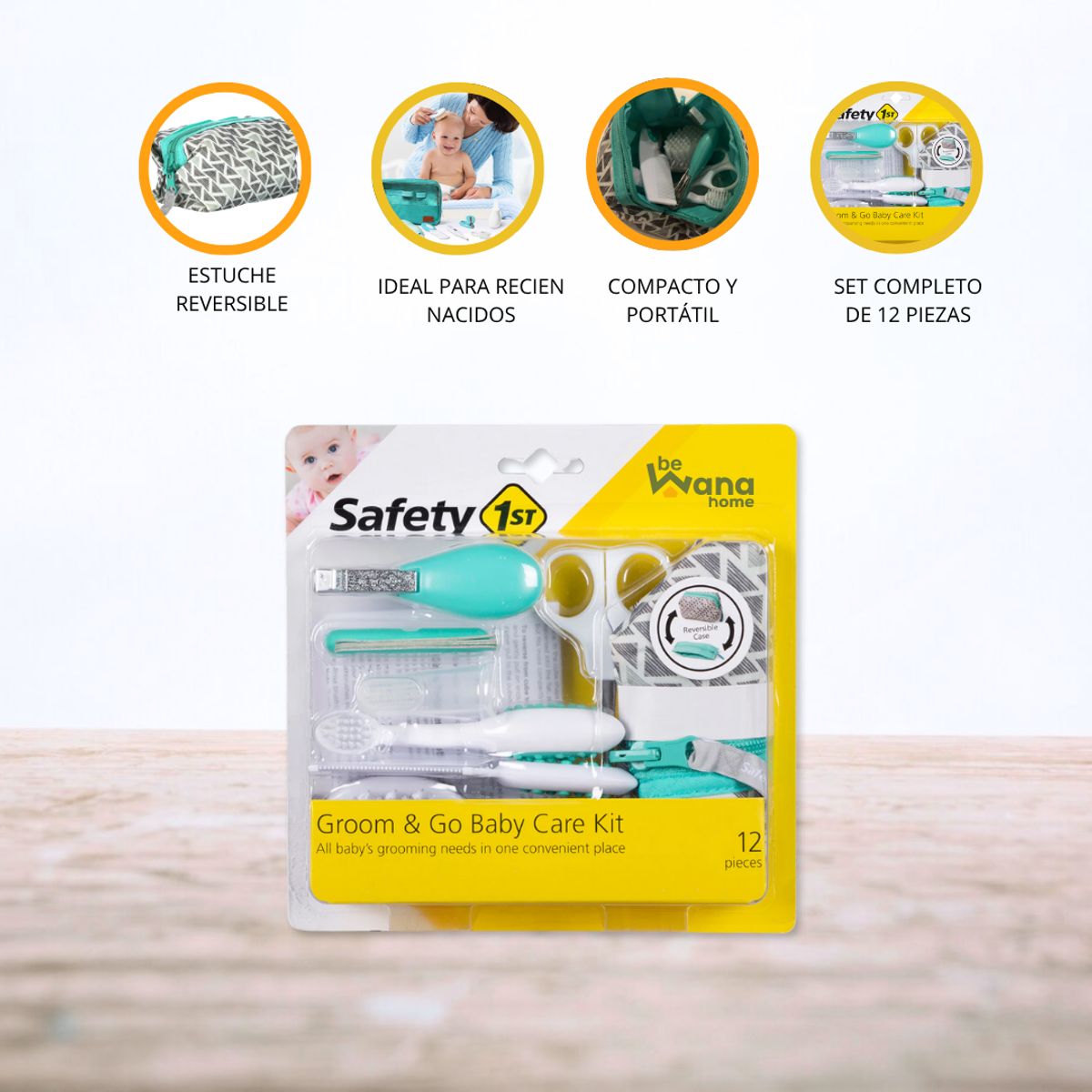 SAFETY 1ST - SET CUIDADO «GROOM & GO»