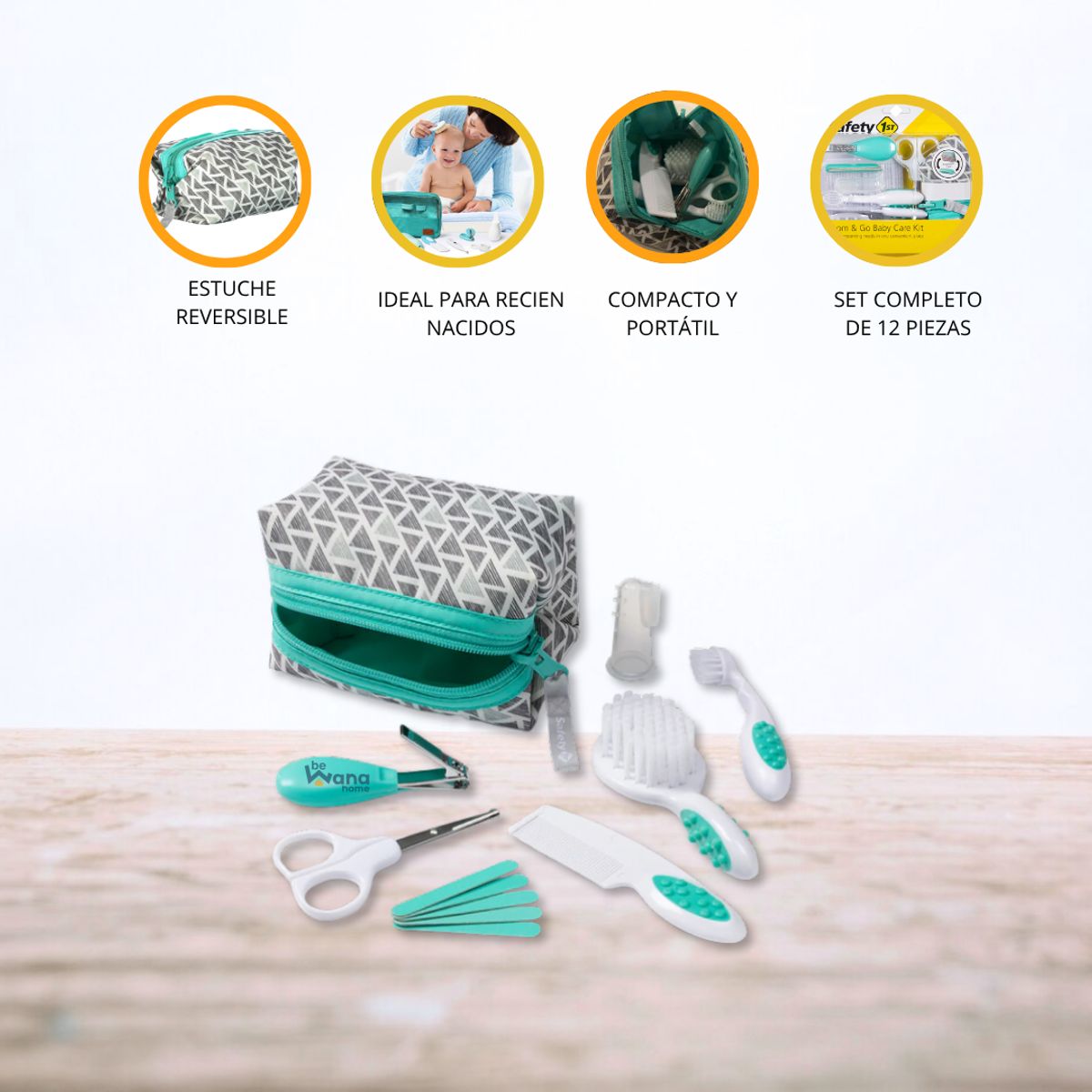 SAFETY 1ST - SET CUIDADO «GROOM & GO»