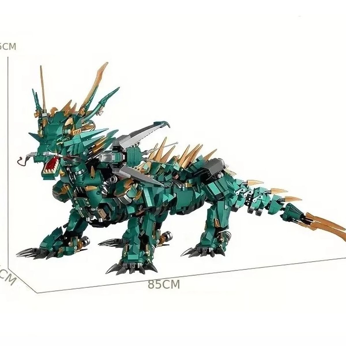 GENERICO - Dragón Bloques Armables Figura de 2951 piezas