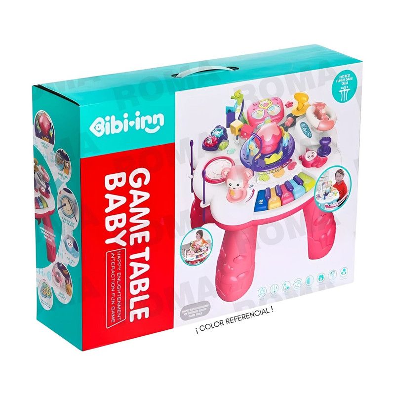 GENERICO - MESA MULTIFUNCIONAL - JUEGO DIDÁTICO