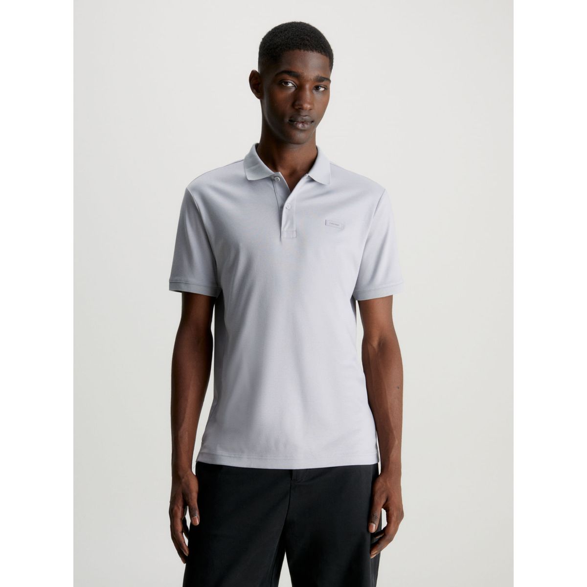 CALVIN KLEIN - POLO SMOOTH COTTON SLIM POLO