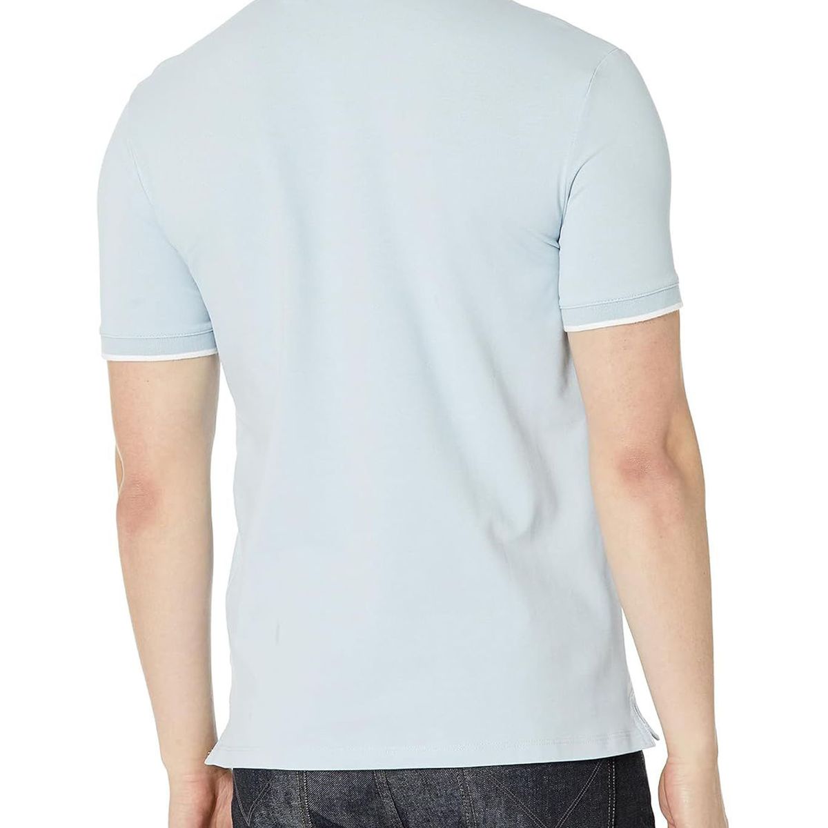 CALVIN KLEIN - POLO SS STRETCH PIQUE SOLID TIPPED