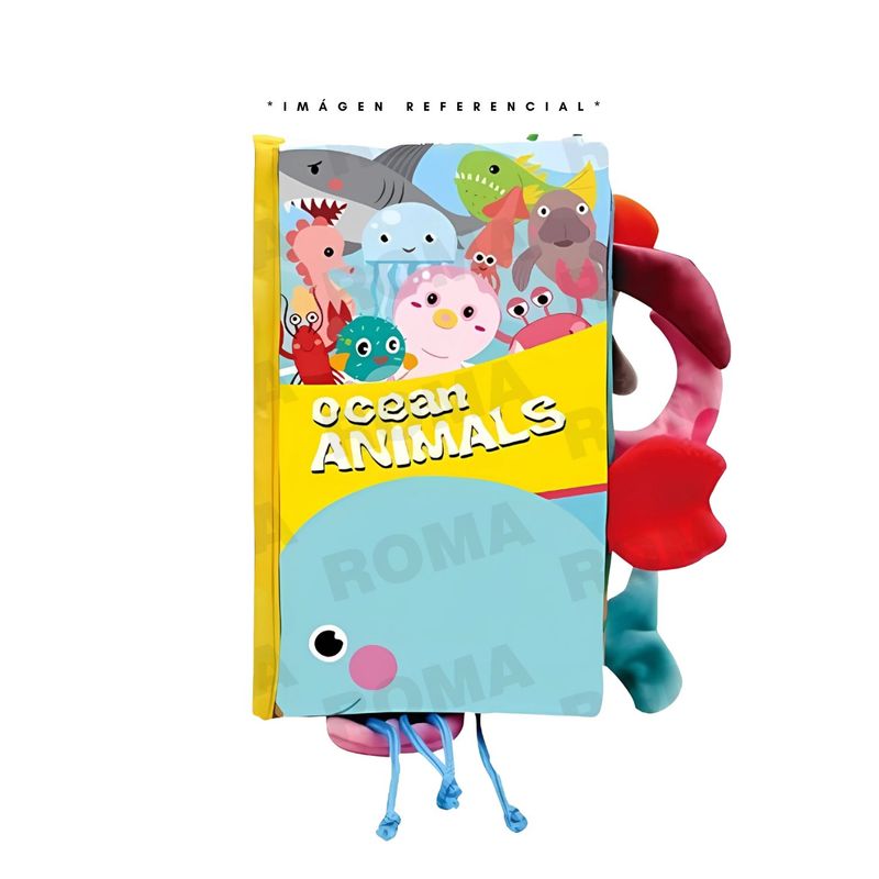 GENERICO - LIBRO TEXTURA LOVE BABY - JUEGO DIDÁCTICO