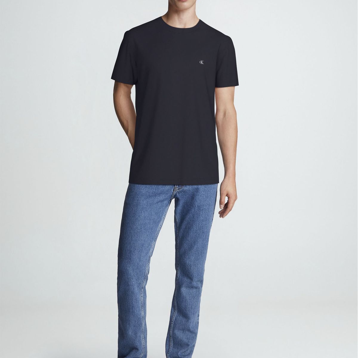 CALVIN KLEIN - CAMISETA CK EMBRO BADGE TEE