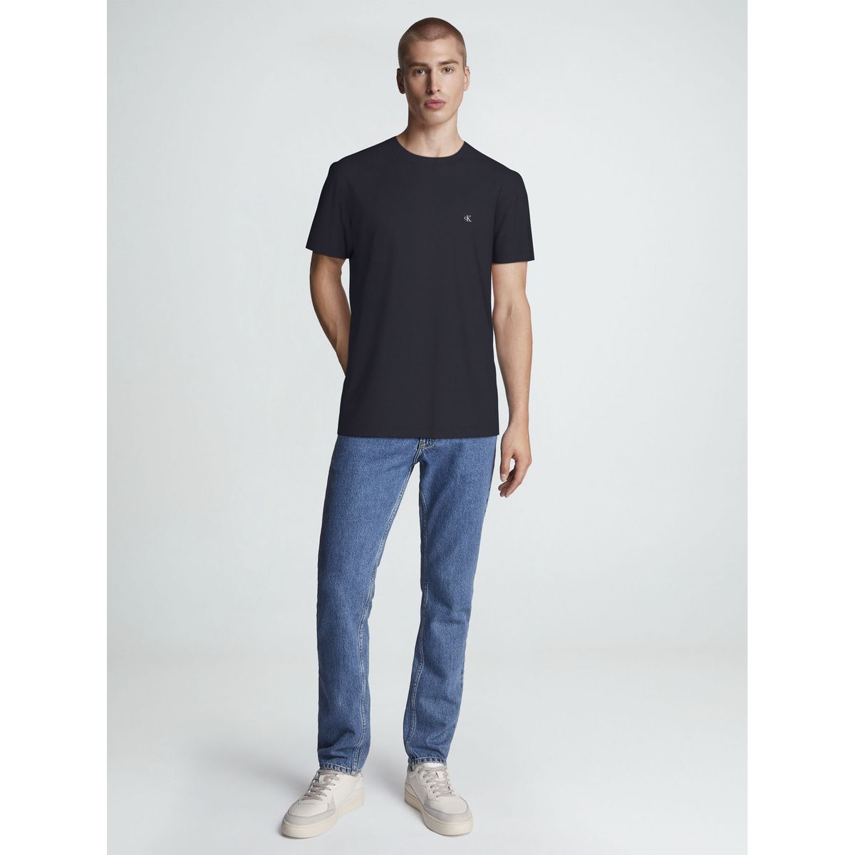 CALVIN KLEIN - CAMISETA CK EMBRO BADGE TEE