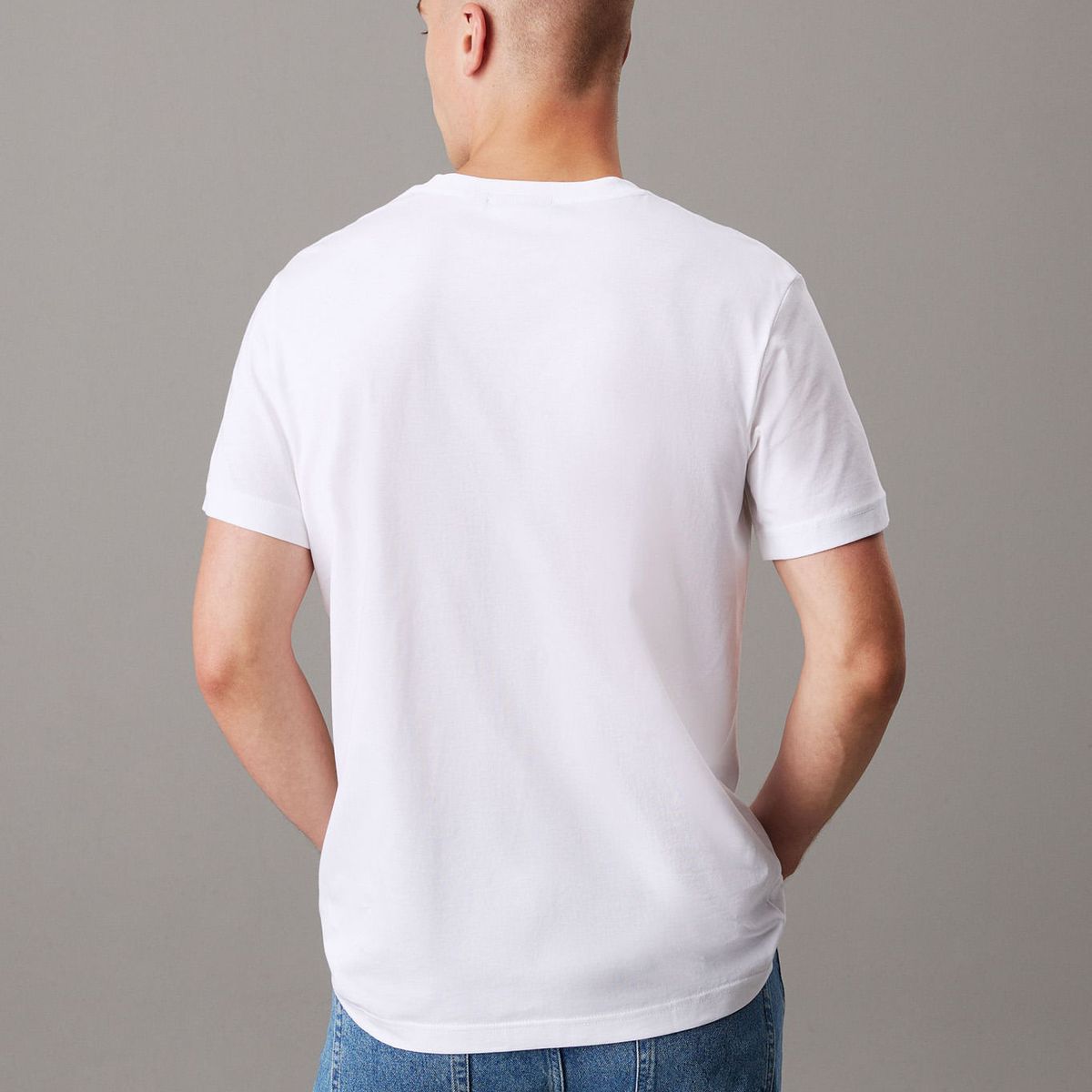 CALVIN KLEIN - CAMISETA CK EMBRO BADGE TEE CK