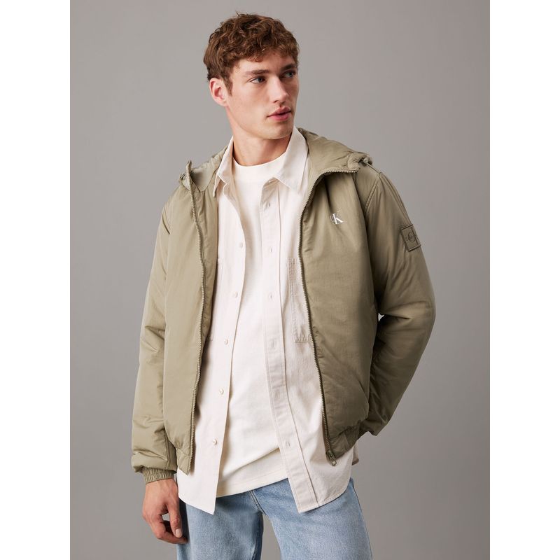 CALVIN KLEIN - CASACA PADDED HOODED HARRINGTON CK