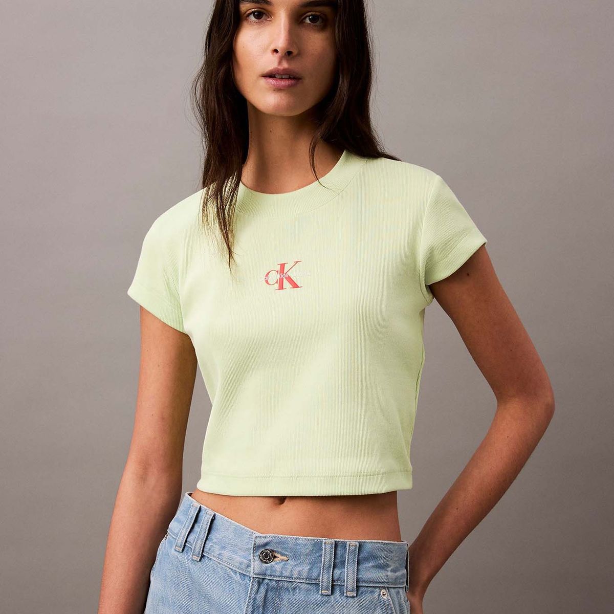 CALVIN KLEIN - CAMISETA A- MONOGRAM BABY TEE