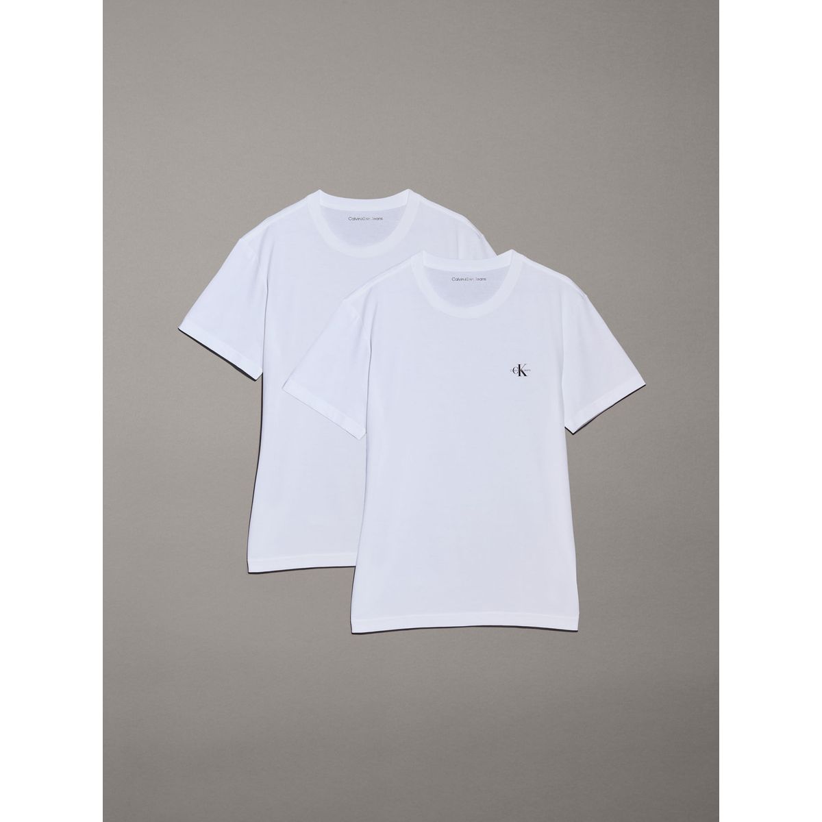 CALVIN KLEIN - CAMISETA 2 PACK MONOLOGO T-SHIRT