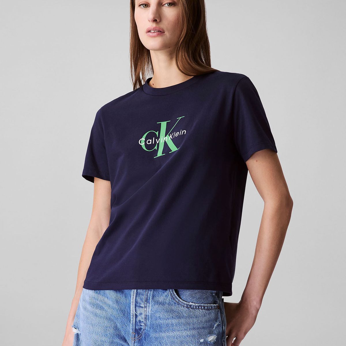CALVIN KLEIN - CAMISETA HERO SS CLASSIC MONOLOGO CNECK
