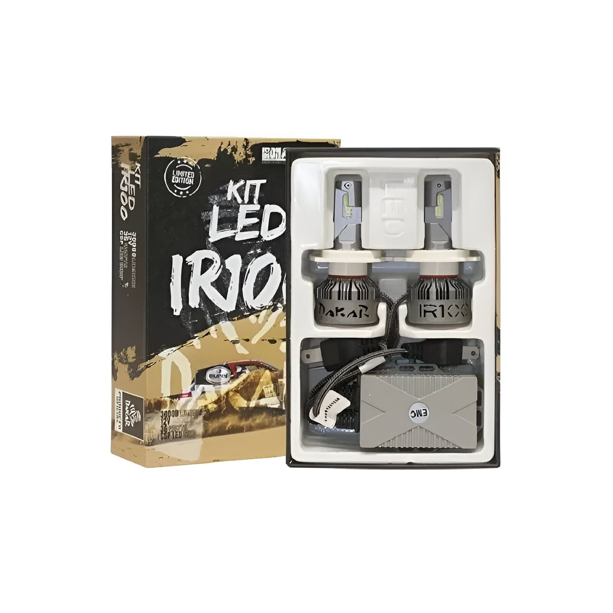 KOBO - Kit Cree LED Canbus New IRX H4 55W Kobo +2 Focos LED T10 MAX