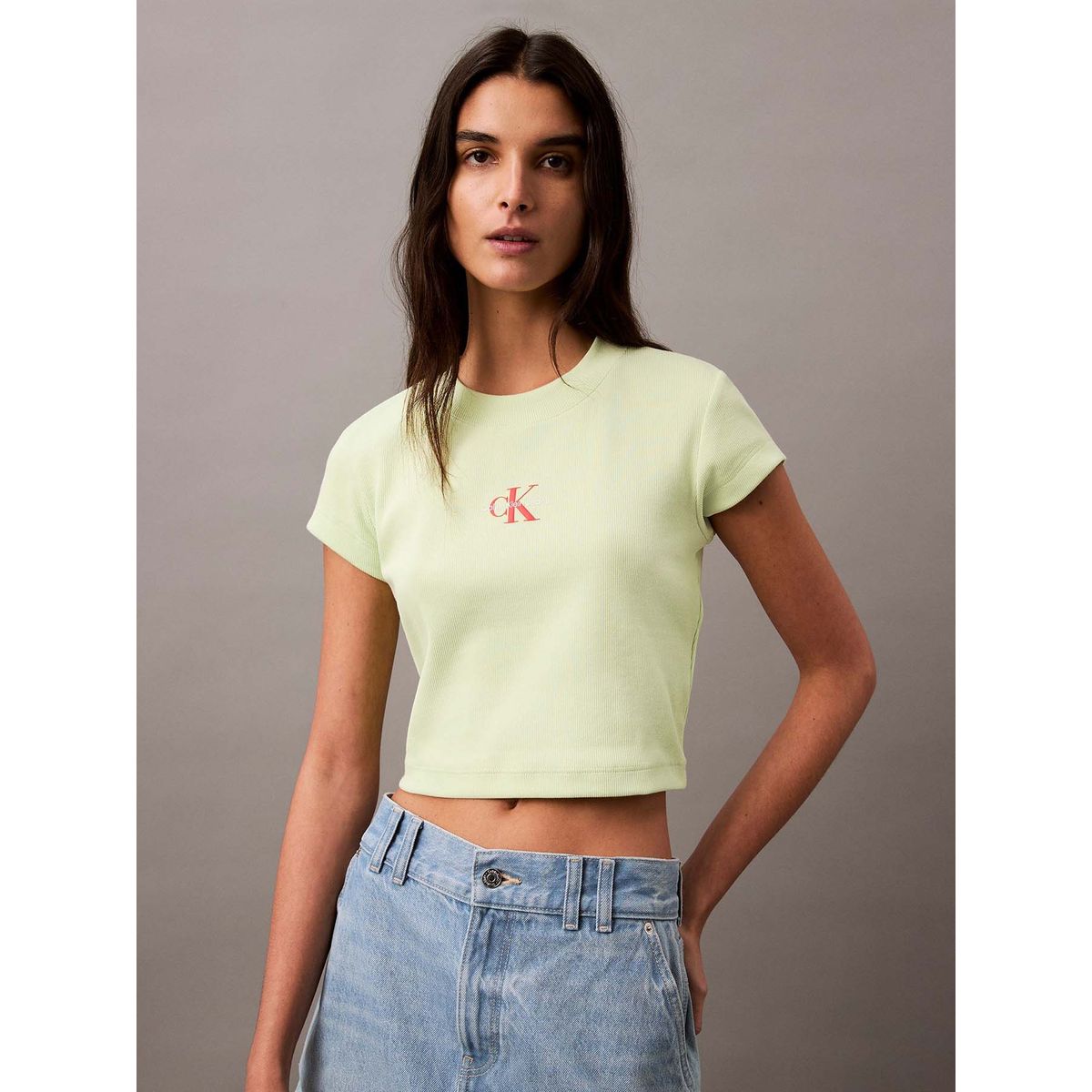 CALVIN KLEIN - CAMISETA A- MONOGRAM BABY TEE