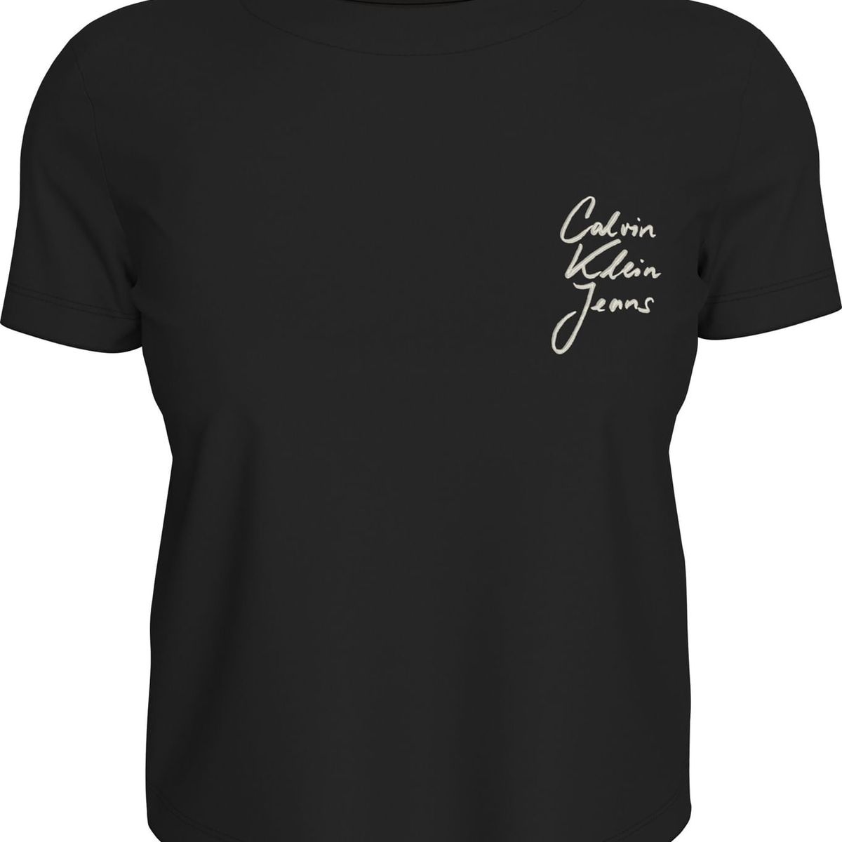 CALVIN KLEIN - CAMISETA SCRIPT INSTITUTIONAL BABY TEE