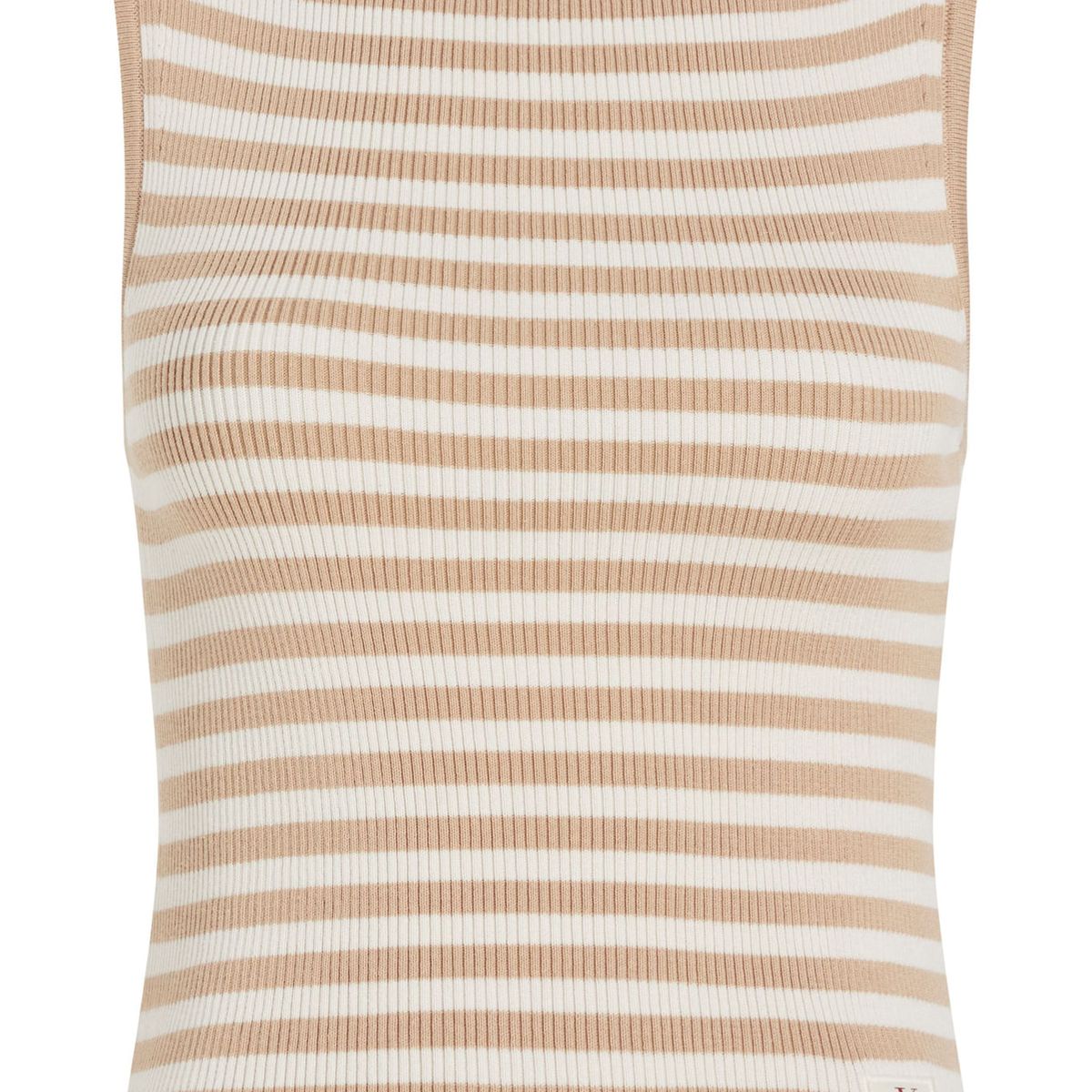 CALVIN KLEIN - SWEATER WOVEN LABEL SWEATER TOP