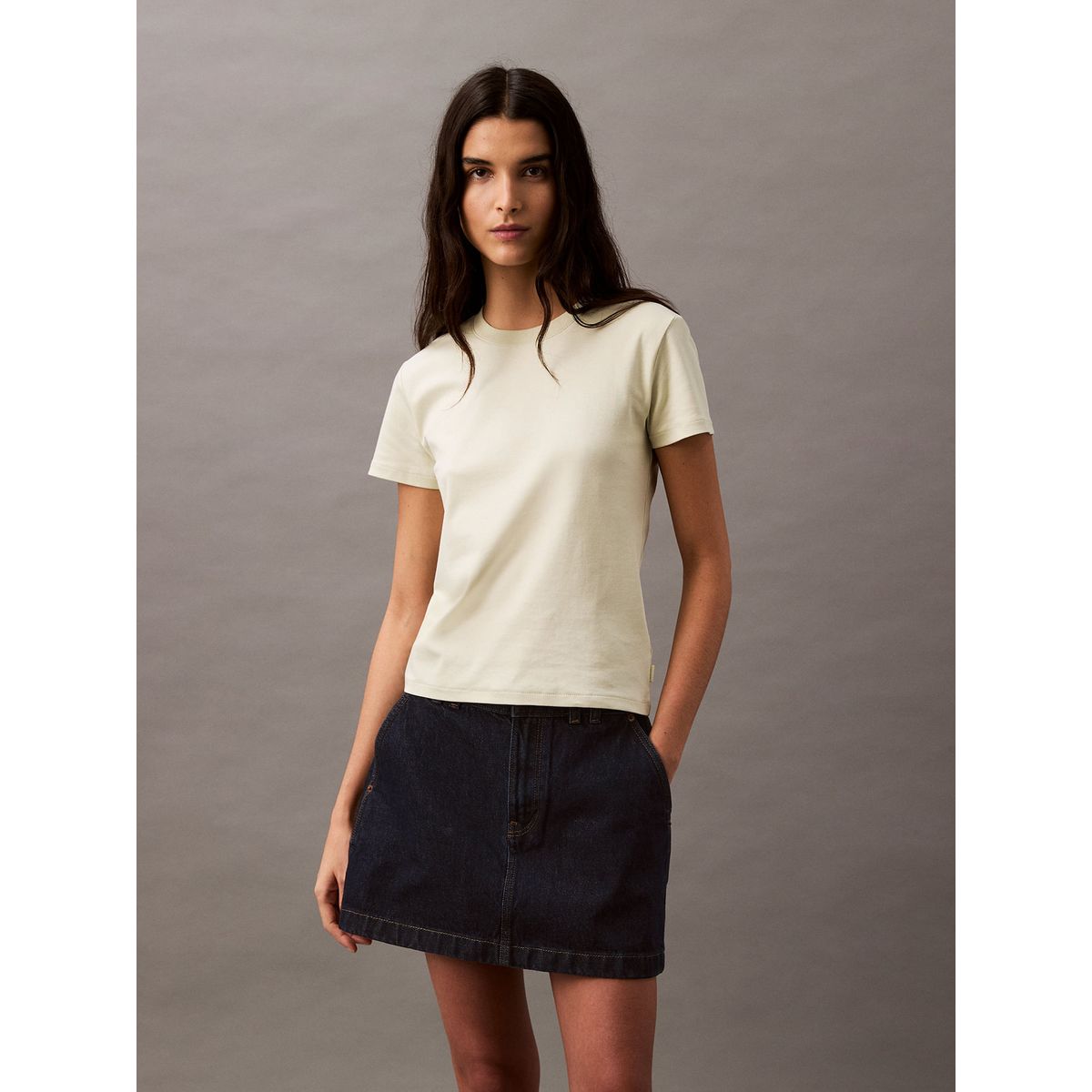 CALVIN KLEIN - CAMISETA REFINED COTTON RELAXED TEE