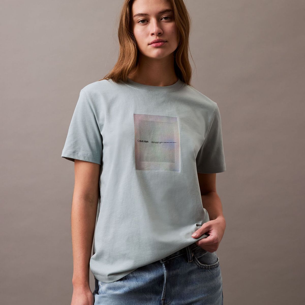 CALVIN KLEIN - CAMISETA SS CLASSIC FOIL PHOTOGRAPHY TE
