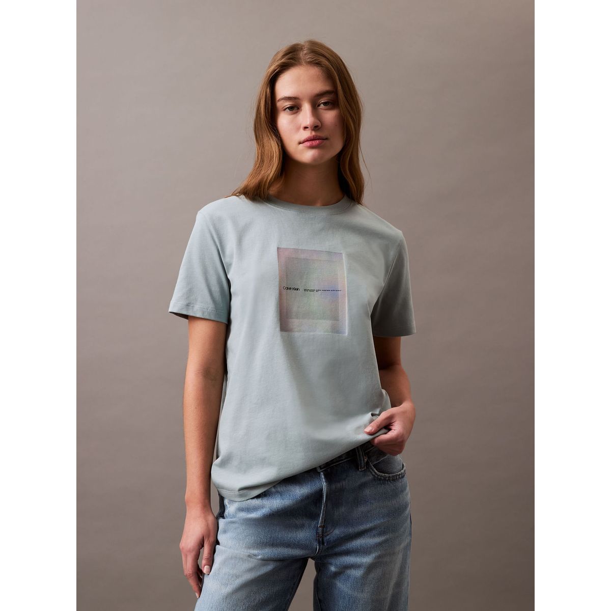 CALVIN KLEIN - CAMISETA SS CLASSIC FOIL PHOTOGRAPHY TE
