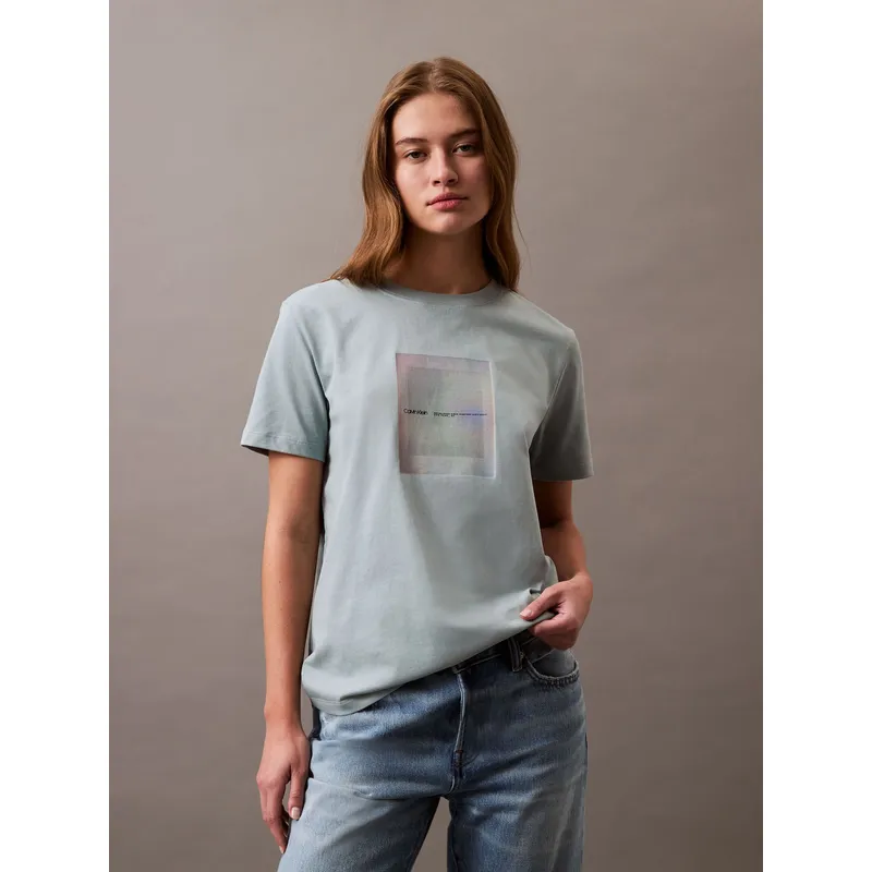 CALVIN KLEIN - CAMISETA SS CLASSIC FOIL PHOTOGRAPHY TE CK