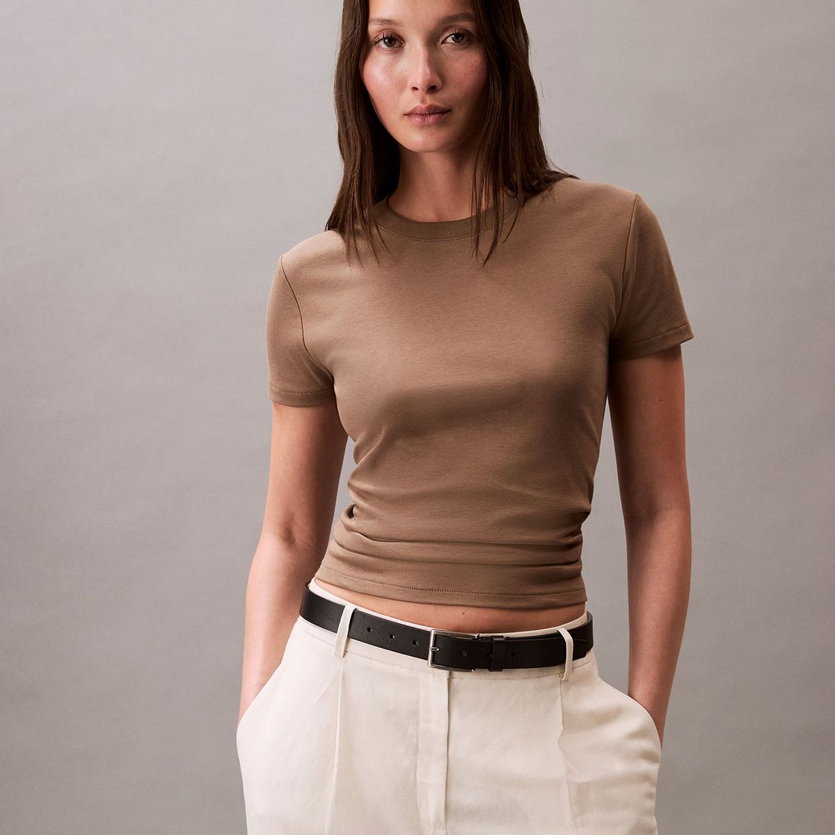 CALVIN KLEIN - CAMISETA REFINED COTTON RELAXED TEE