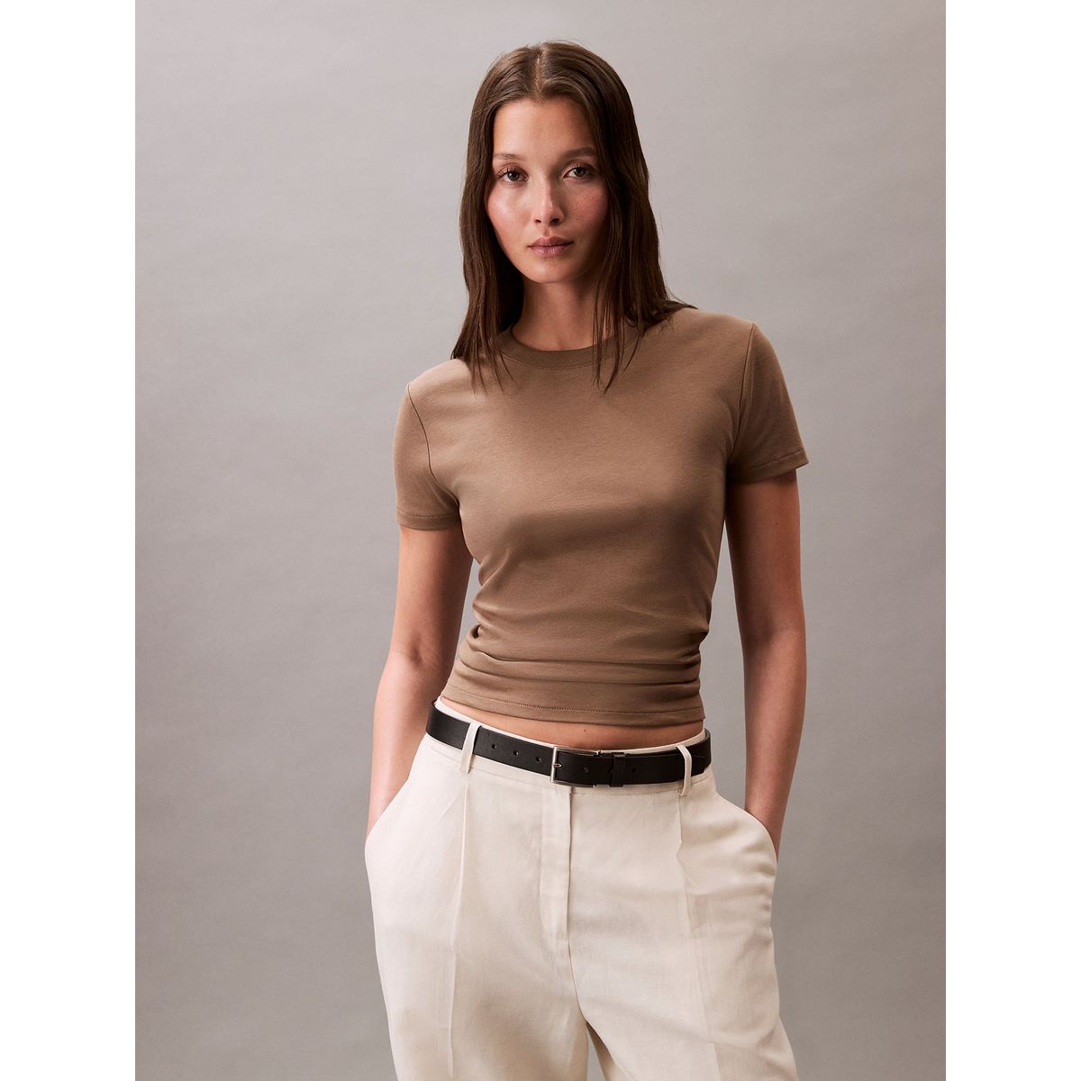 CALVIN KLEIN - CAMISETA REFINED COTTON RELAXED TEE