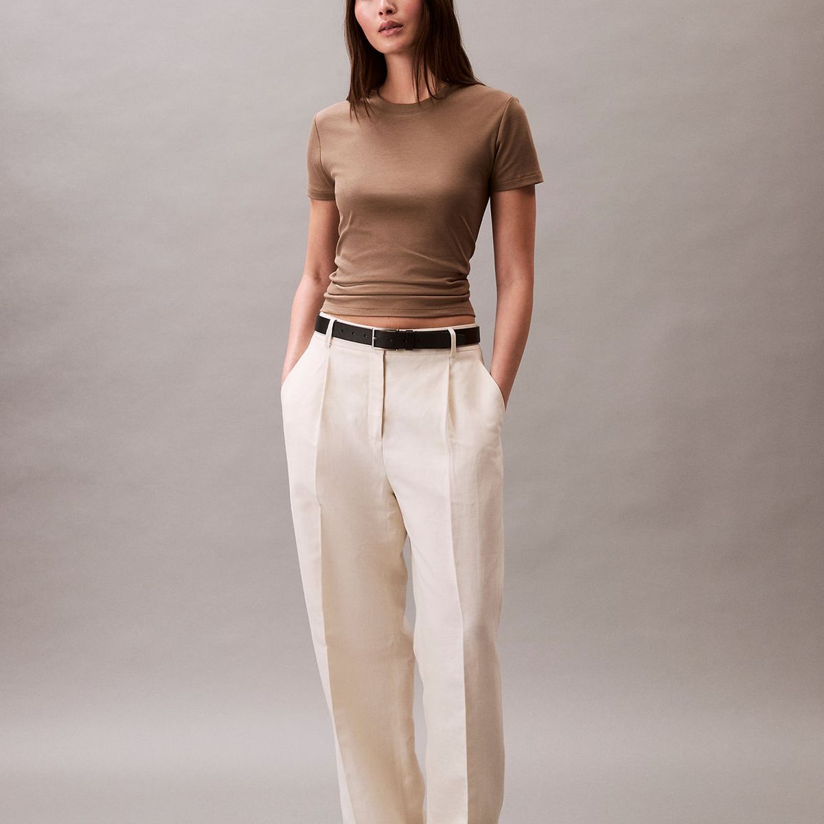 CALVIN KLEIN - CAMISETA REFINED COTTON RELAXED TEE