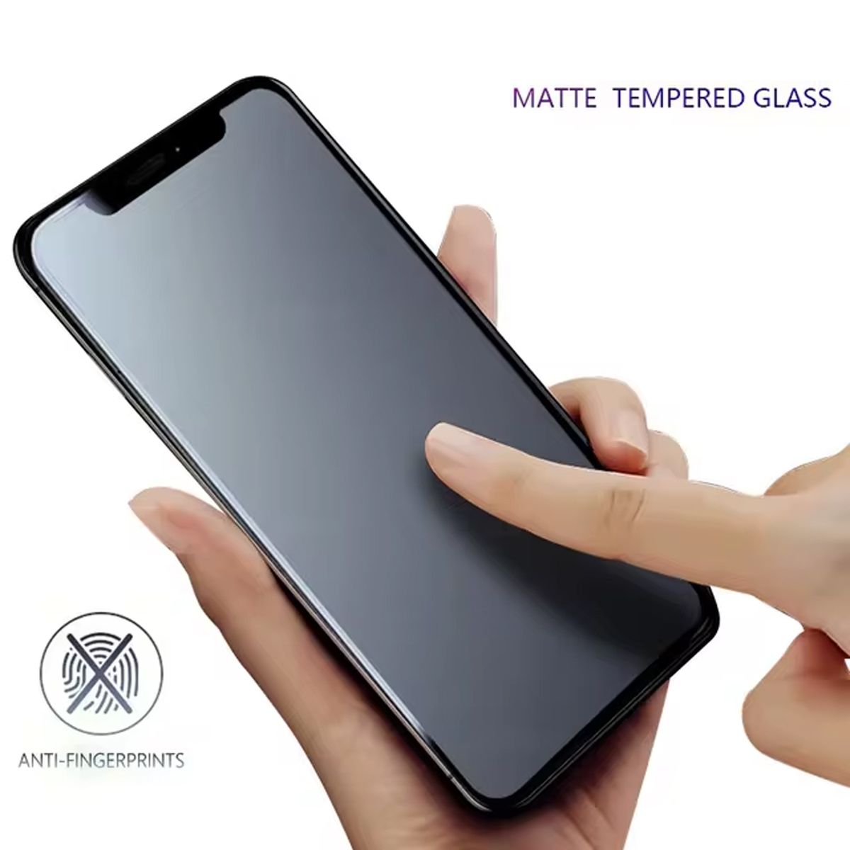 GENERICO - Mica de Vidrio Premium MATE para iPhone 13