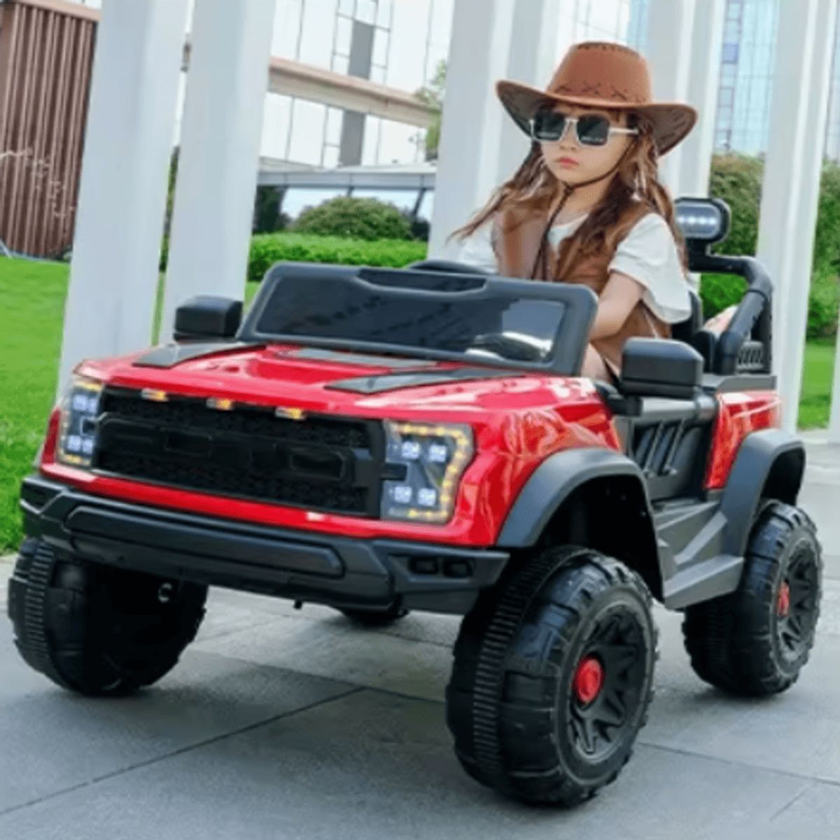 GENERICO - Camioneta para niños - Modelo Ranger For Raptor ROJO