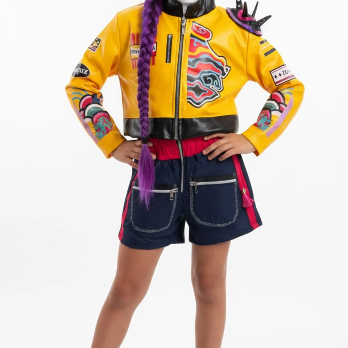 XCLUSIVE - Kpop Rumi Demon Hunter Guerreras Disfraz Niña Talla 12