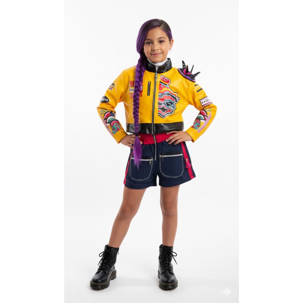 XCLUSIVE - Kpop Rumi Demon Hunter Guerreras Disfraz Niña Talla 14