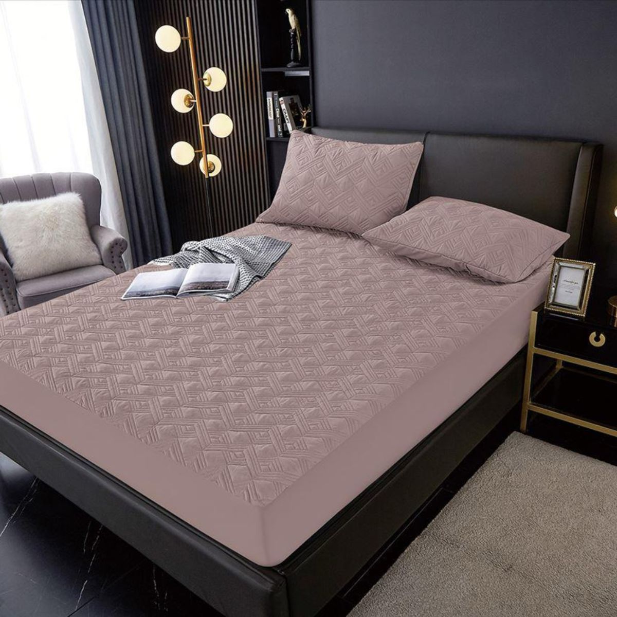 CASATEX - PROTECTOR DE COLCHÓN IMPERMEABLE QUEEN CASATEX CON FUNDAS