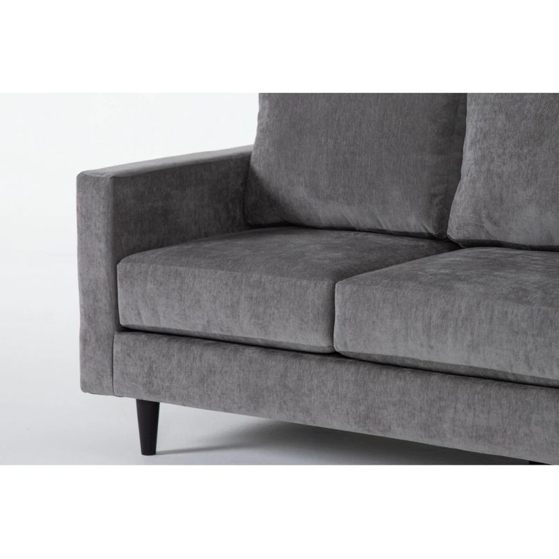 GENERICO - Juego de Sala Seccional Intercambiable + Sofá Baden en Tela Chenille